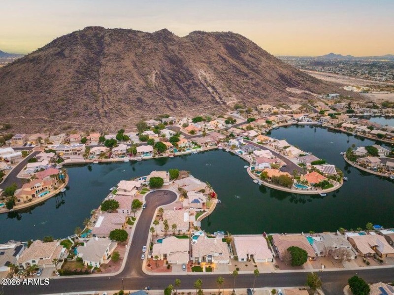 Overhead with Mountain