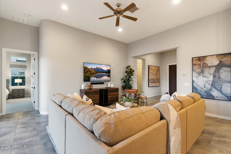 Living Room with Outdoor Views
