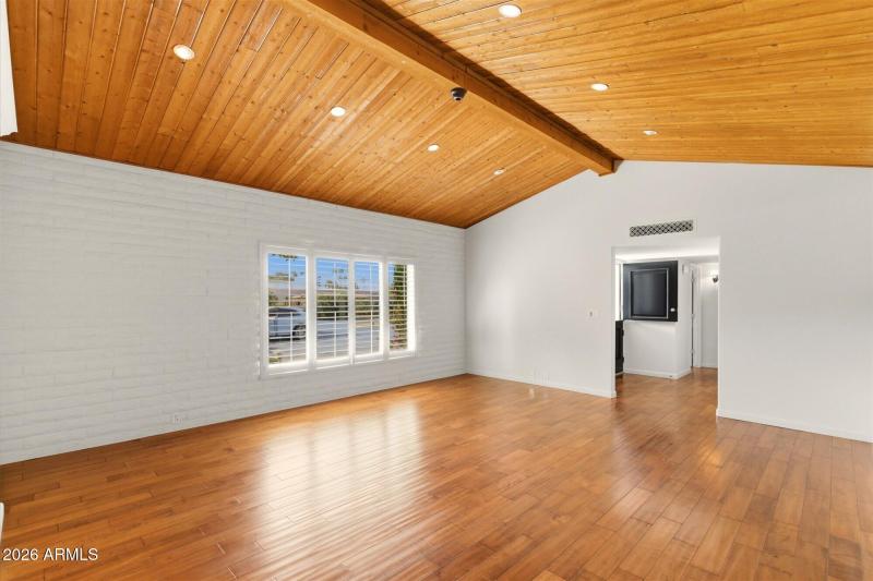 Vaulted Ceilings in Great Room
