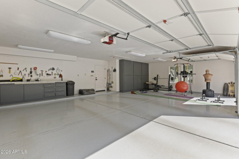 3 Car garage to main house