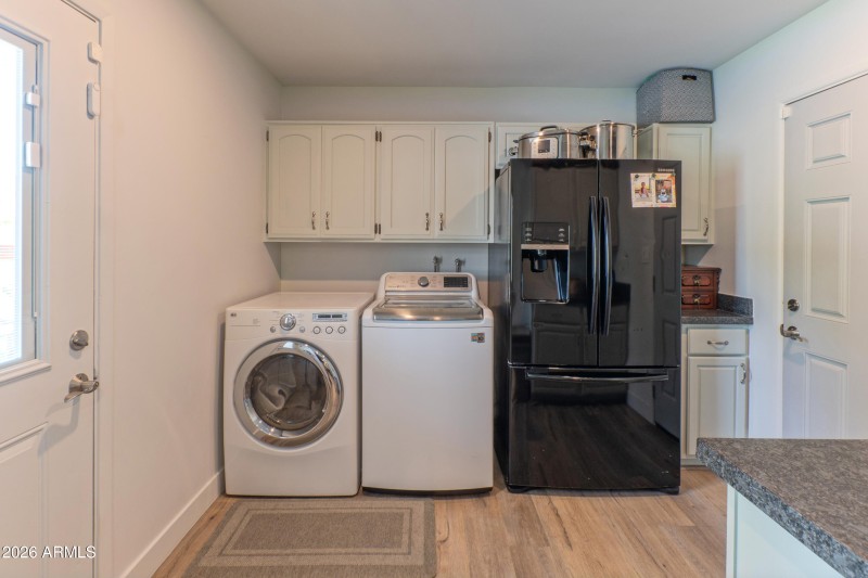 Expanded laundry/washer & dryer included