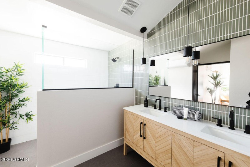 Remodeled Primary Bathroom