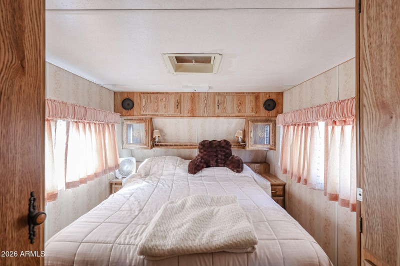 interior of RV camper