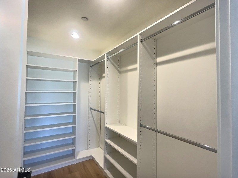 Extra large walk in closet