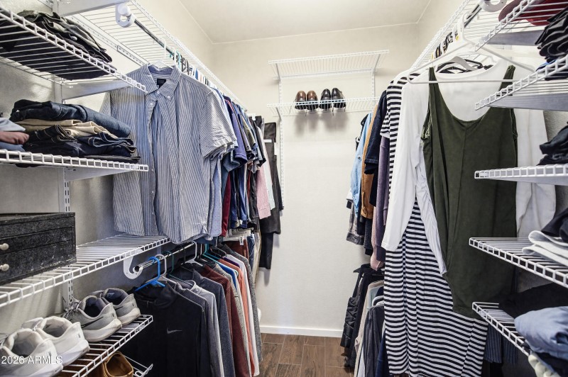 primary walk in closet