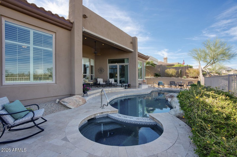 Patio and Pool