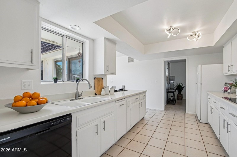 Window Over Sink in Kitchen