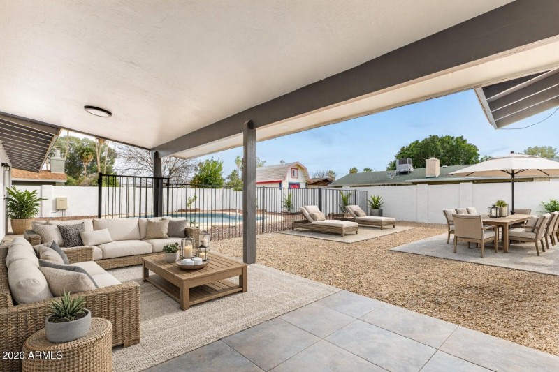 Fountain Backyard Virtual Staging 2