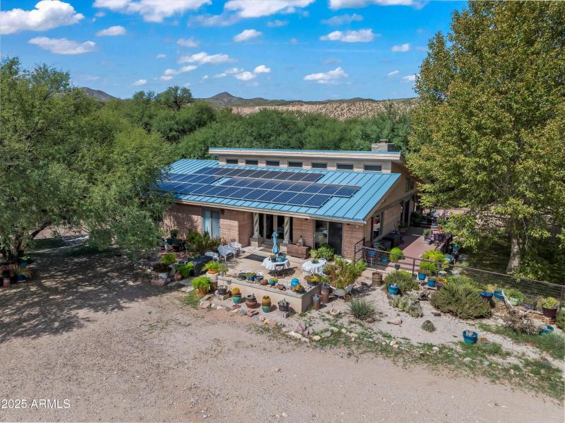 Aerial View of Main Home