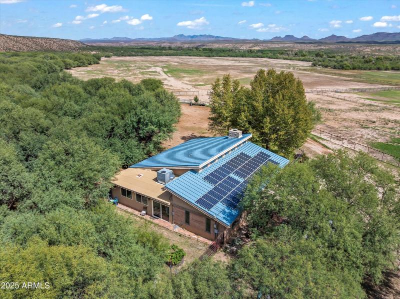 Aerial View of Main Home