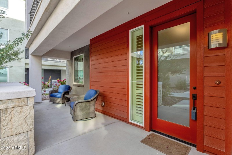 Private and Cozy Front Porch