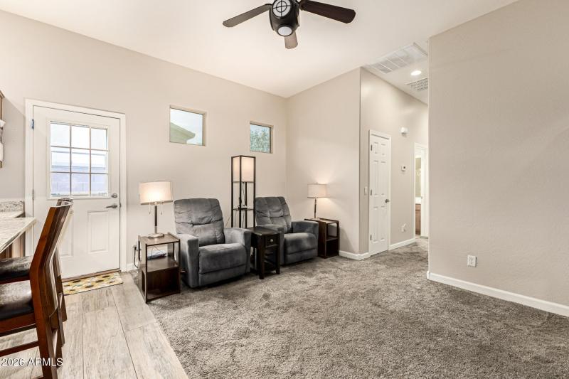 Great living space in the casita