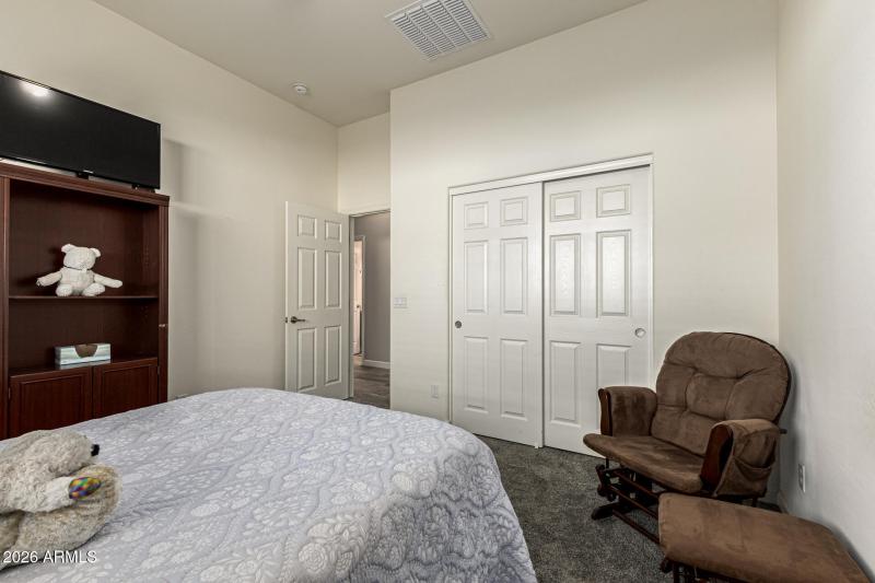 lots of space in 3rd bedroom