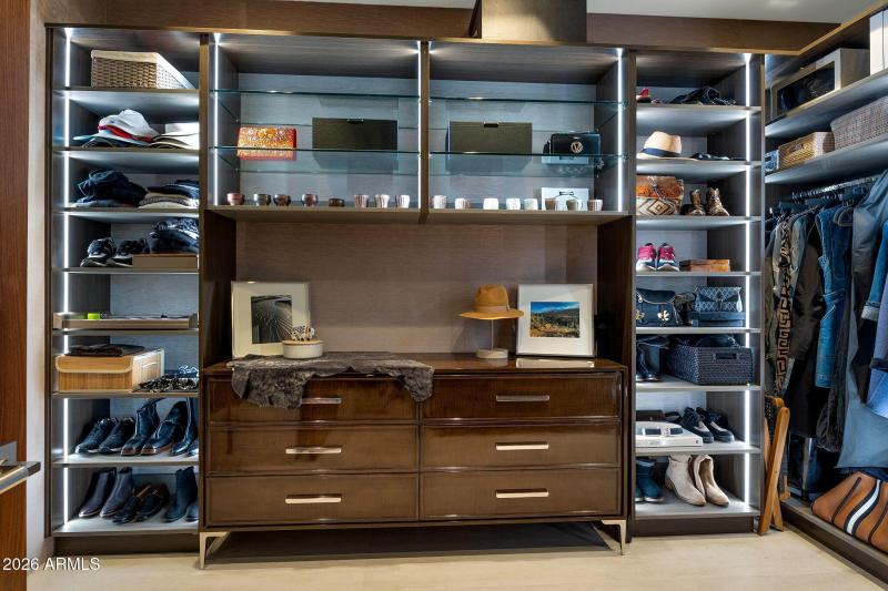 One of two Primary Closets