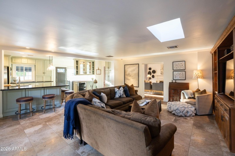 Kitchen and Family Room