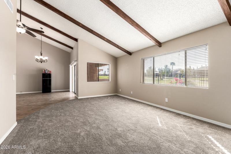 Fam Rm View to Dining Area