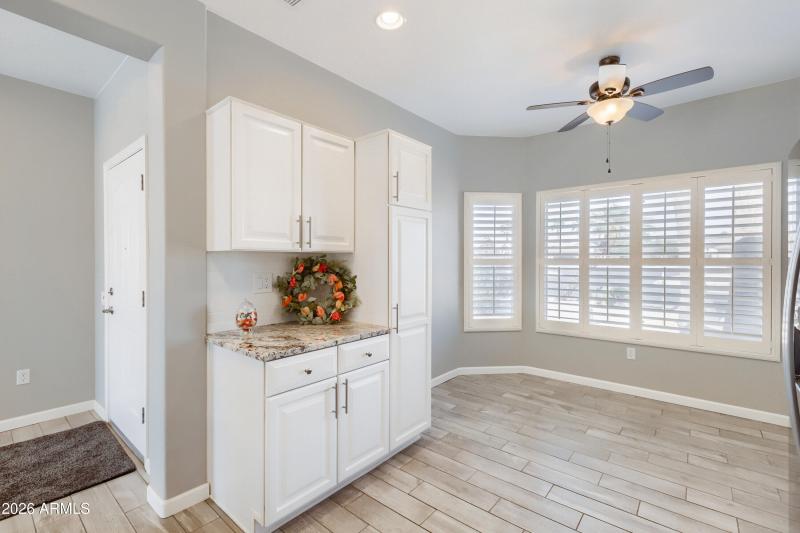 Eating space in Kitchen