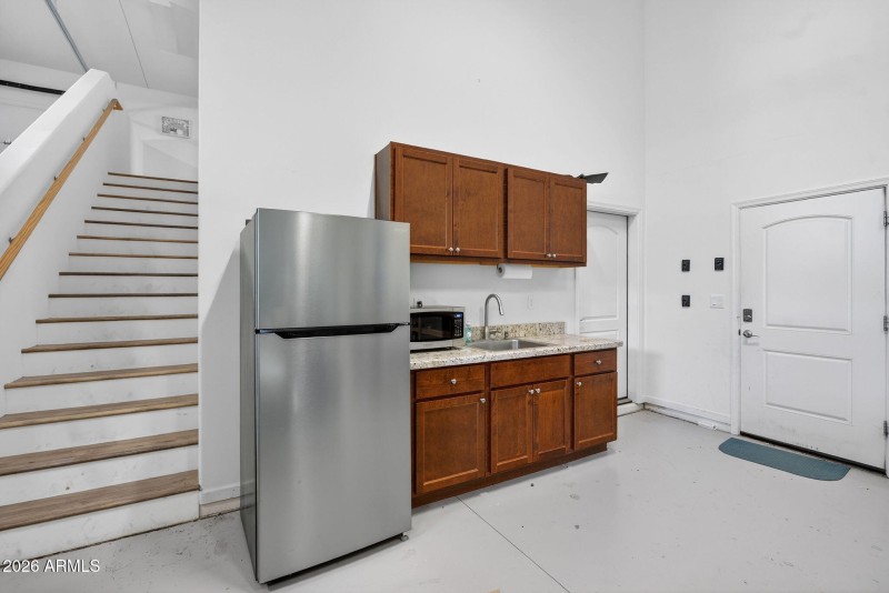 RV Garage Casita Partial Kitchen