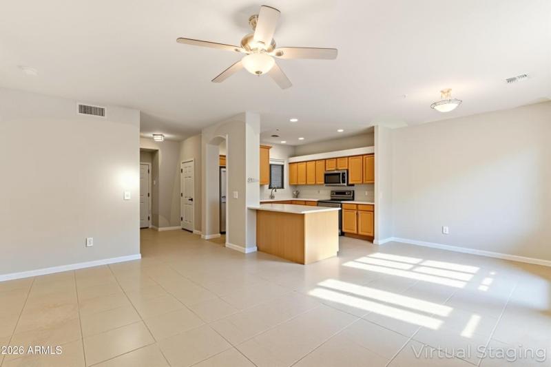 Living Room virtually emptied