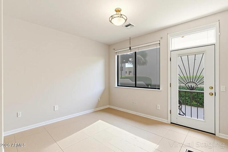Dining Room virtually emptied