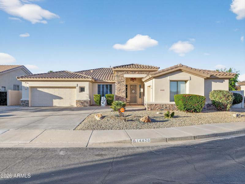 Front Curb Appeal and Driveway