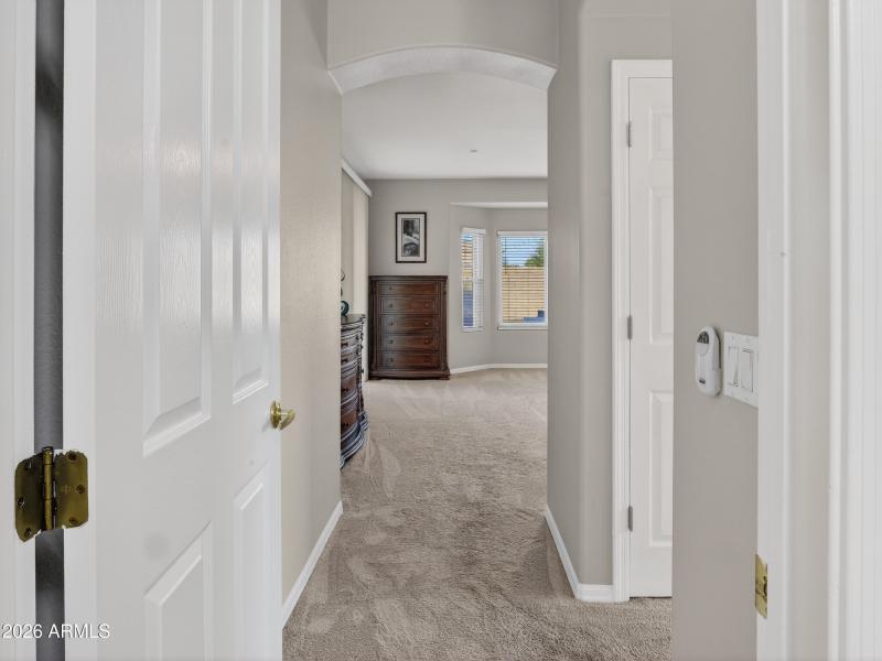 Interior Hallway to Bedrooms