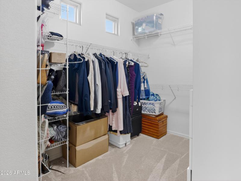 Bright Closet With Shelving