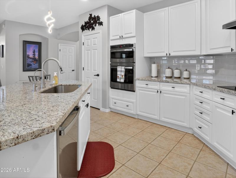 Kitchen with Built-In Oven