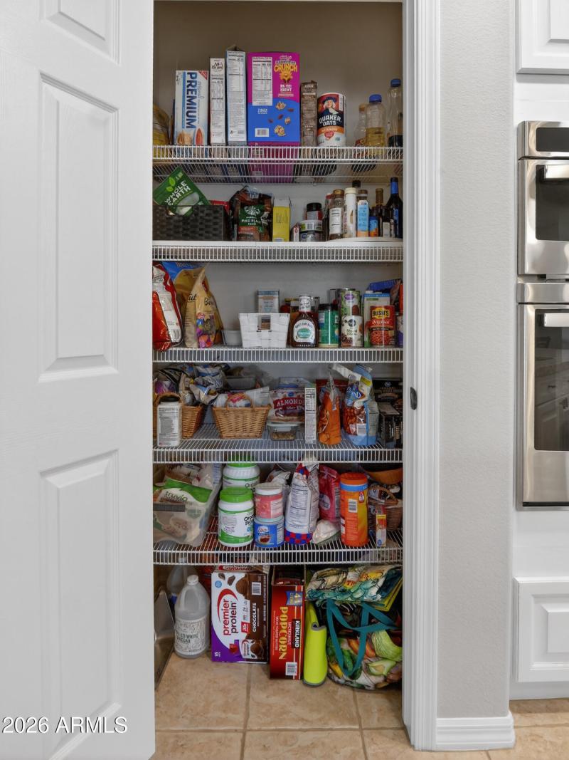 Spacious Kitchen Pantry Storage