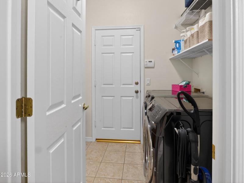 Laundry Room with Storage