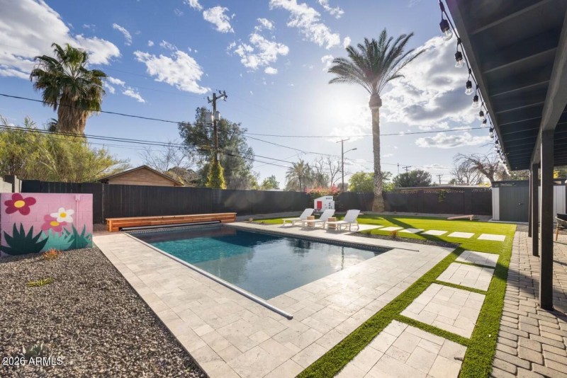 New Pool and Turf Grass