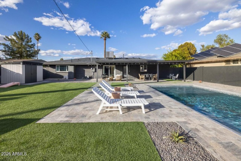 New Pool and Turf Grass