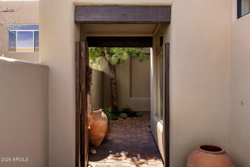Courtyard Entry