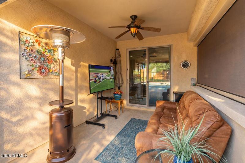 Sunny patio retreat with a view