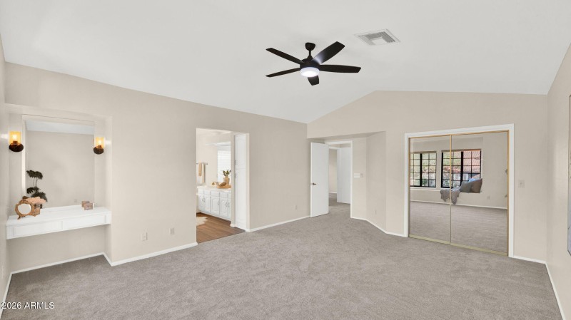 Vanity/Desk in Primary Bedroom