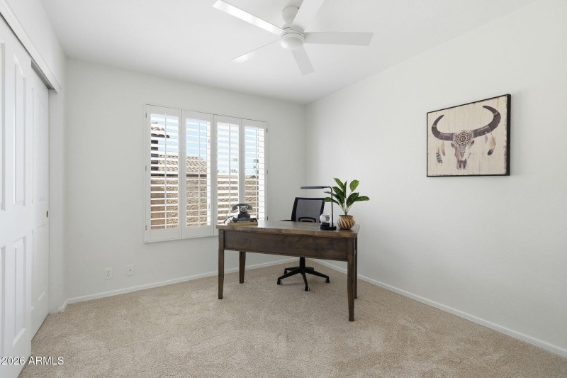 Bedroom 1 Shown as an Office