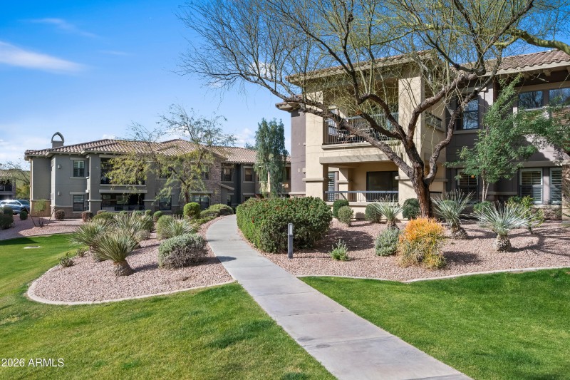 Covered Patio and Greenbelt