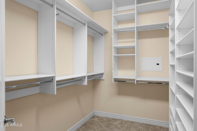 Master Walk in Closet