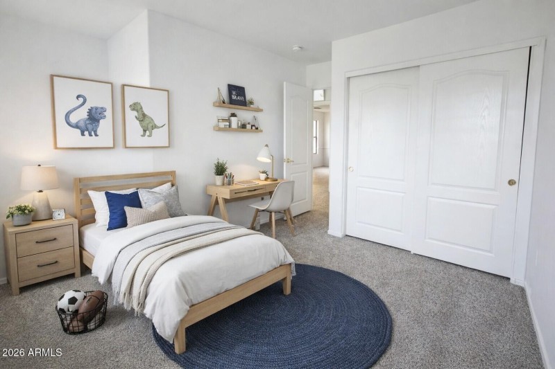 Bedroom 2 with Furniture