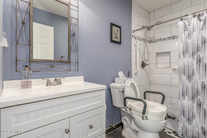 Generational Suite bathroom and shower