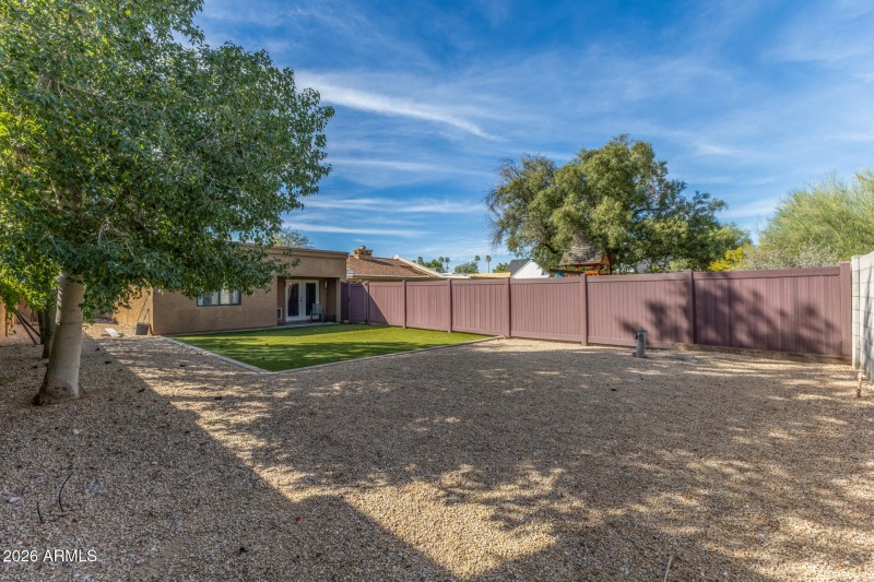 Generational Suite backyard from back