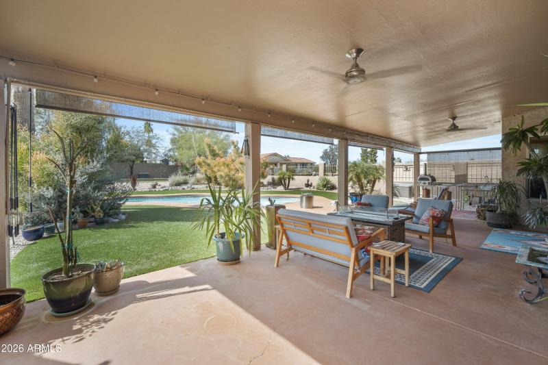 45 Back Covered Patio to pool