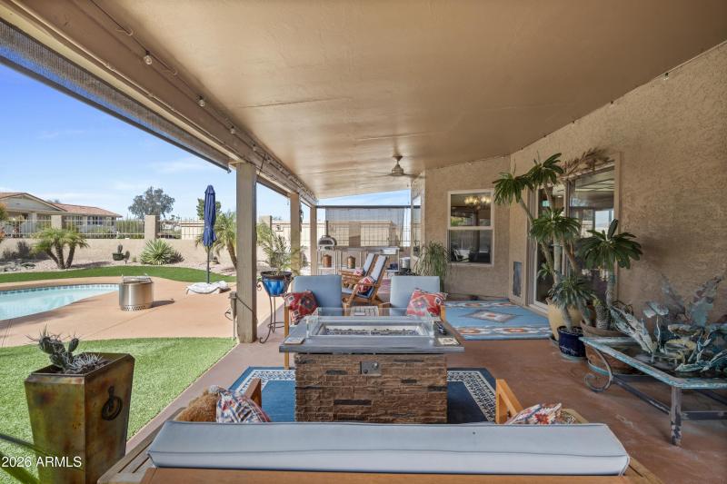 46 Back Patio looking North