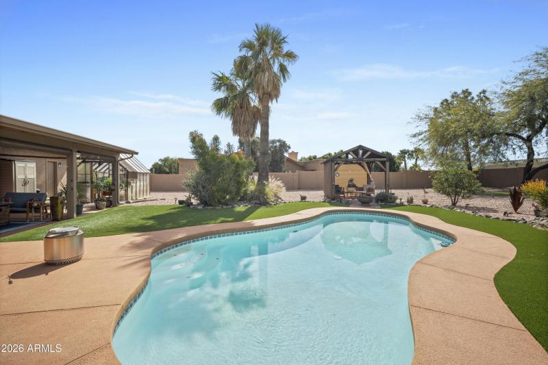 58 Pool looking southwest