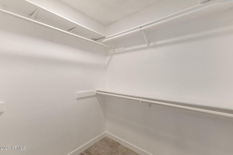 Primary Walk in Closet