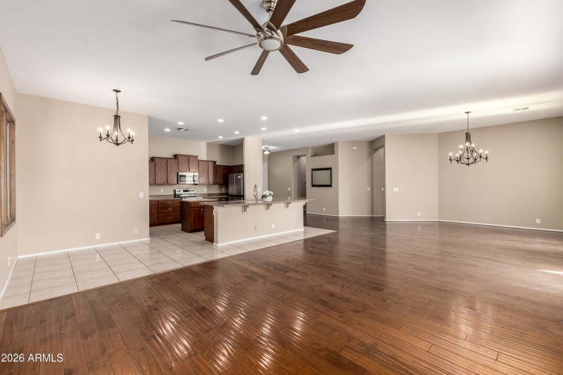 GREAT ROOM - INVITING AND OPEN FLOOR PLA