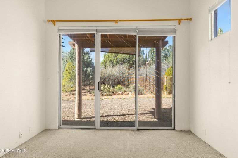 Third Bedroom - Slider to Backyard