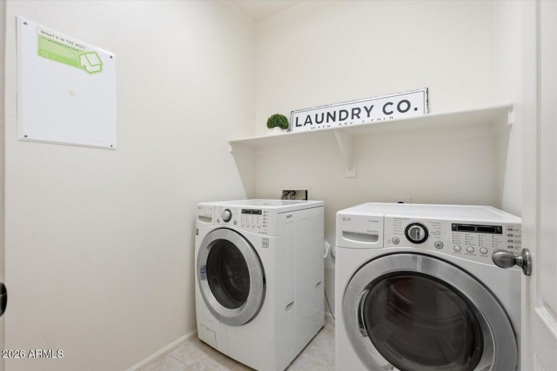 Inside Laundry Room