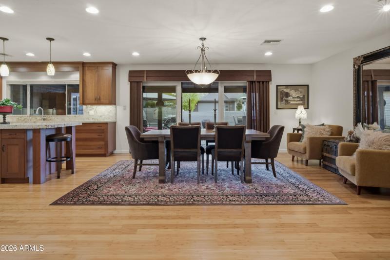 Dining and Sitting area