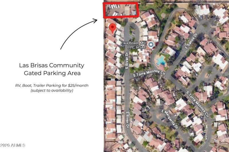 Las Brisas Community Parking Area